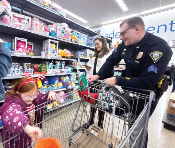 Mid-Ohio Valley law enforcement agencies help children receive Christmas gifts